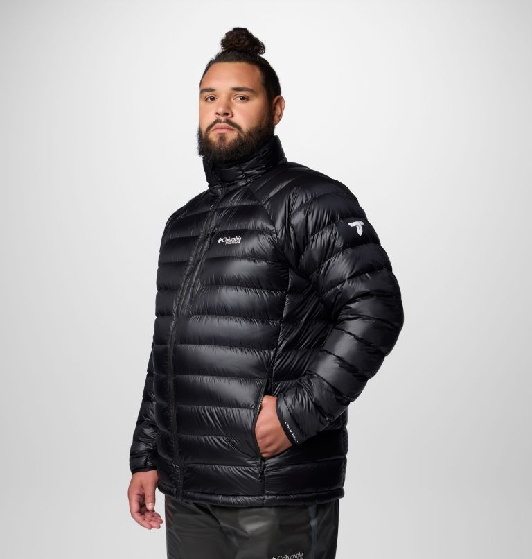 Men's Arctic Crest Down Jacket - Big, Color: Black, image 4