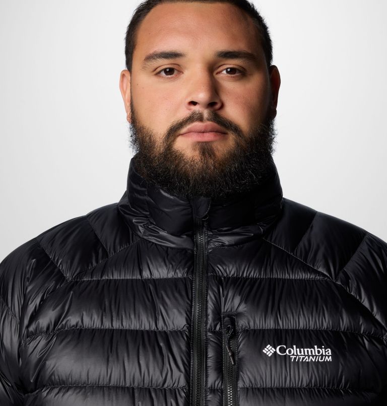 Men's Arctic Crest Down Jacket - Big, Color: Black, image 5
