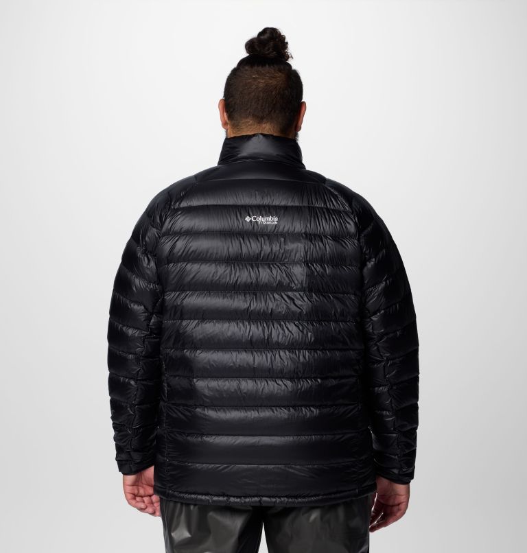 Men's Arctic Crest Down Jacket - Big, Color: Black, image 2