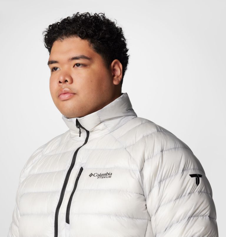 Men's Arctic Crest Down Jacket - Big, Color: Nimbus Grey, image 5