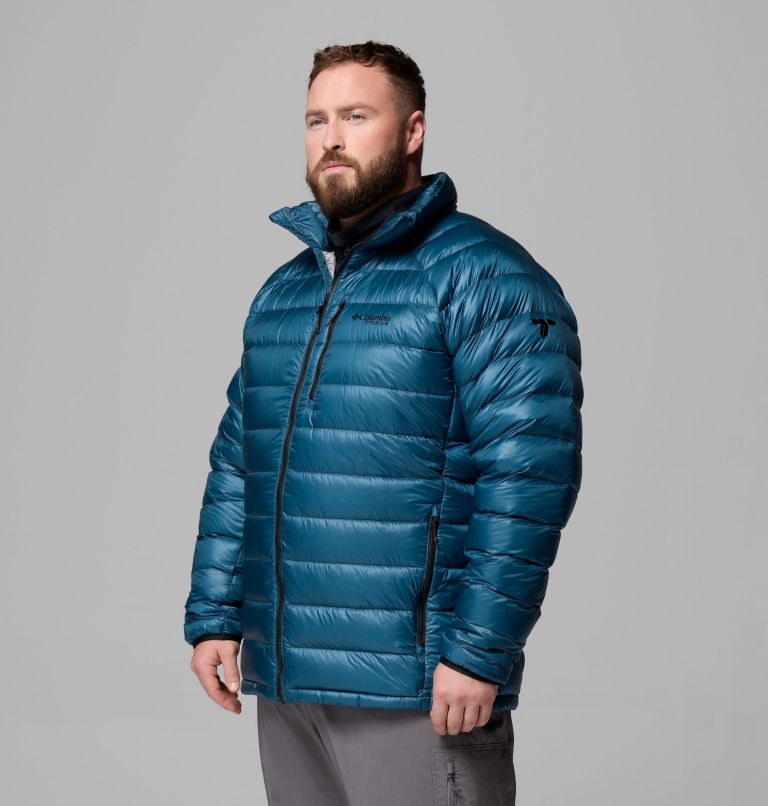 Men's Arctic Crest Down Jacket - Big, Color: Everblue, image 4