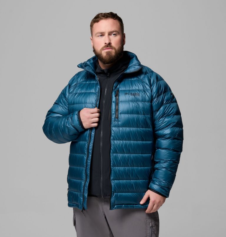 Men's Arctic Crest Down Jacket - Big, Color: Everblue, image 5