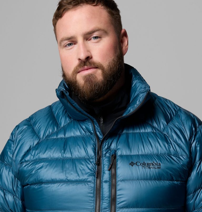 Men's Arctic Crest Down Jacket - Big, Color: Everblue, image 7