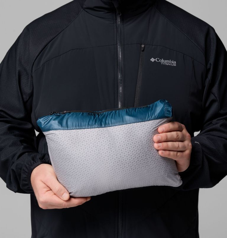 Men's Arctic Crest Down Jacket - Big, Color: Everblue, image 10