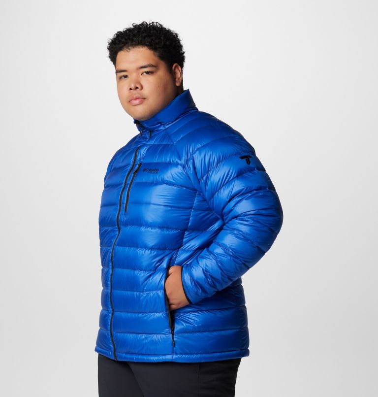 Men's Arctic Crest Down Jacket - Big, Color: Mountain Blue, image 4