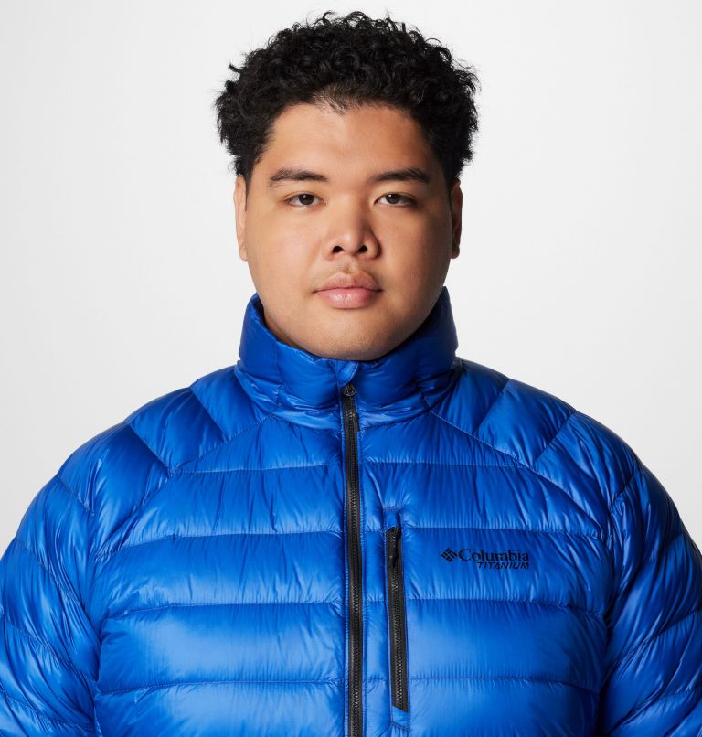 Men's Arctic Crest Down Jacket - Big, Color: Mountain Blue, image 5