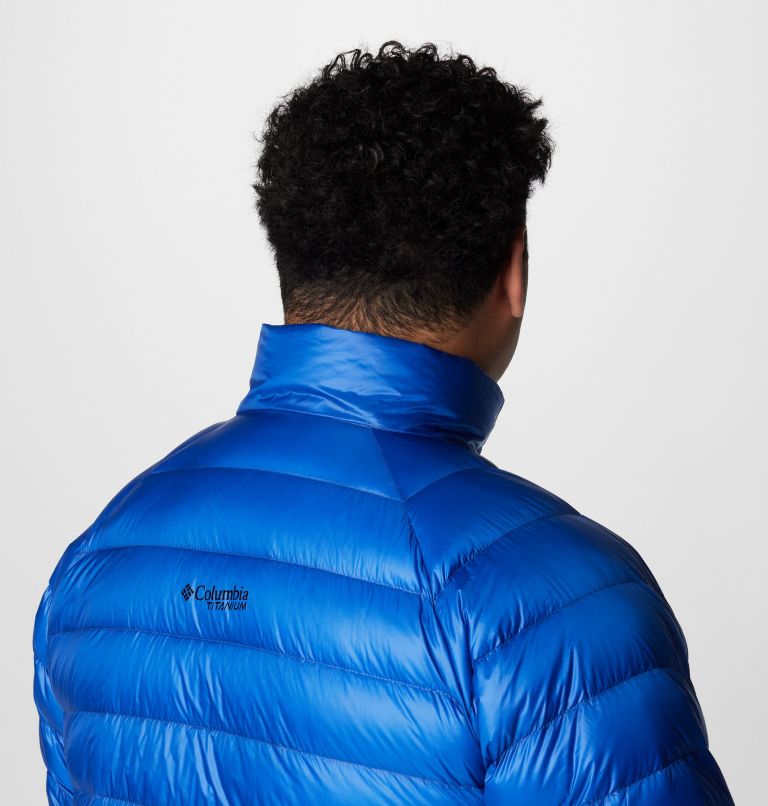 Men's Arctic Crest Down Jacket - Big, Color: Mountain Blue, image 6
