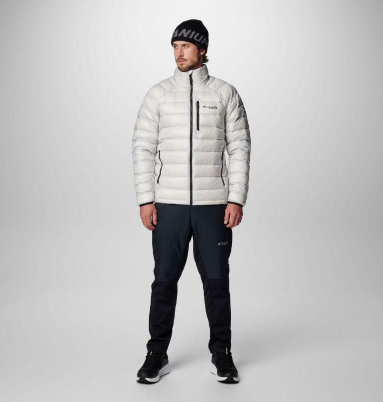 Men's Arctic Crest Down Jacket - Tall, Color: Nimbus Grey, image 3