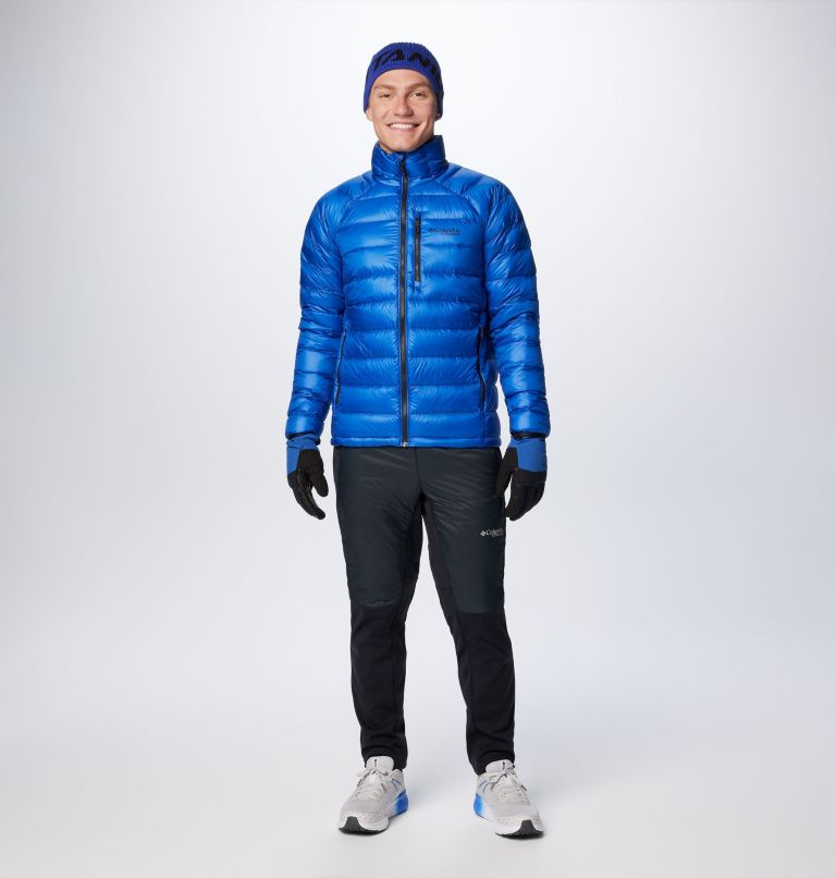 Men's Arctic Crest Down Jacket - Tall, Color: Mountain Blue, image 3