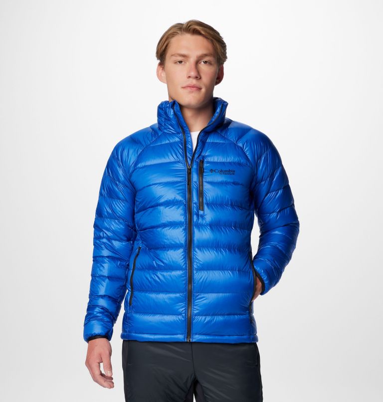 Men's Arctic Crest Down Jacket - Tall, Color: Mountain Blue, image 1