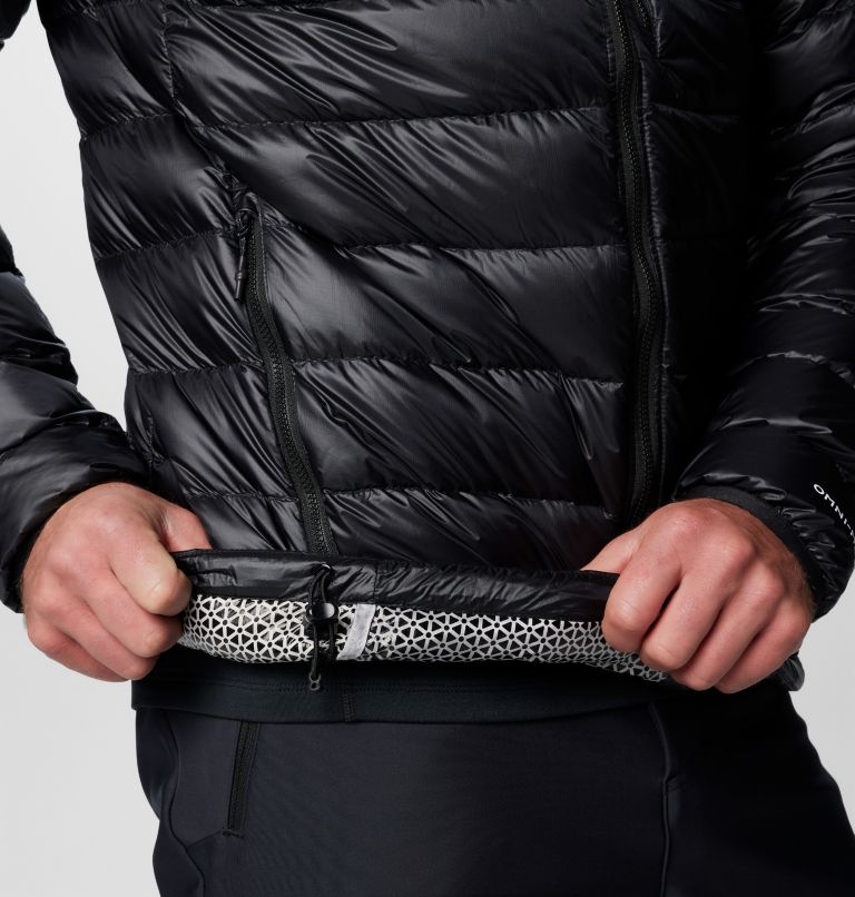 Men's Arctic Crest Packable Down Jacket, Color: Black, image 9