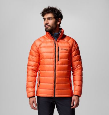 Men's Arctic Crest Packable Down Jacket, Color: Zing, image 1