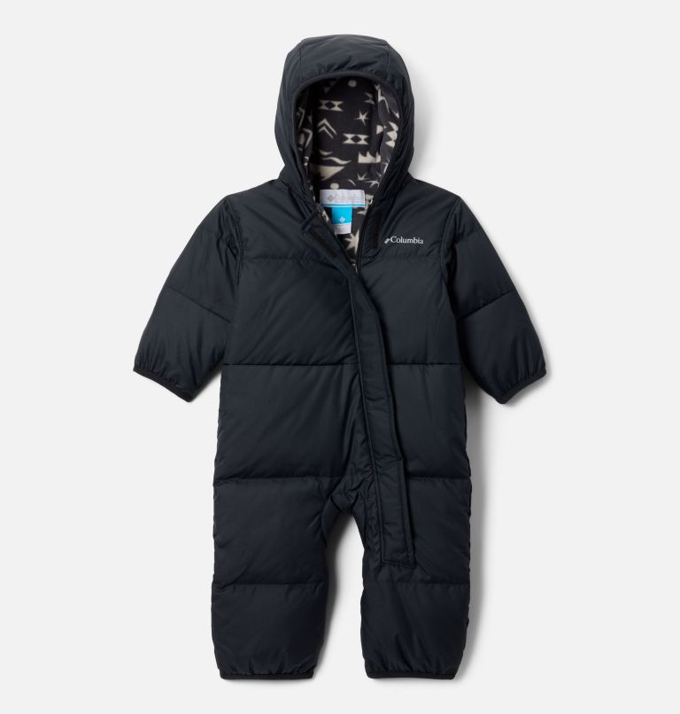 Infant Snuggly Bunny II Bunting, Color: Black, Shark Peaked Tonal, image 1