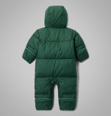 Infant Snuggly Bunny II Insulated Bunting, Color: Rain Forest, Rain Forest Peaked, image 2