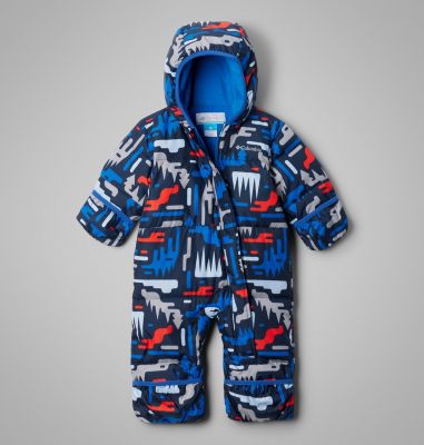 Infant Snuggly Bunny II Bunting, Color: Collegiate Navy Highland, Bright Indigo, image 9