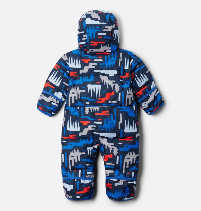 Infant Snuggly Bunny II Bunting, Color: Collegiate Navy Highland, Bright Indigo, image 2