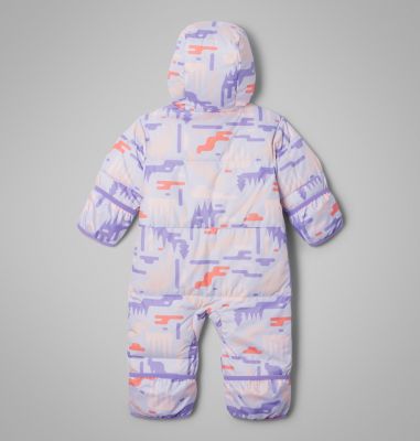 Infant Snuggly Bunny II Bunting, Color: Snowdrift Highland, Paisley Purple, image 5