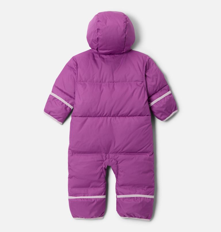 Infant Snuggly Bunny II Bunting, Color: Razzle, Shale Purple Peaked Tonal, image 2