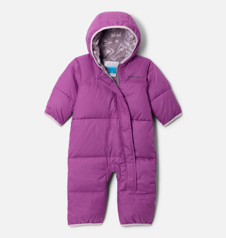 Infant Snuggly Bunny II Bunting, Color: Razzle, Shale Purple Peaked Tonal, image 1