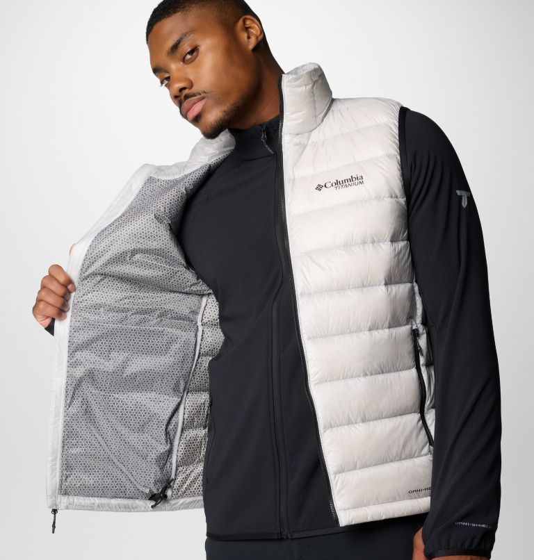 Chaleco de plumón Arctic Crest para hombre, Color: Nimbus Grey, image 6