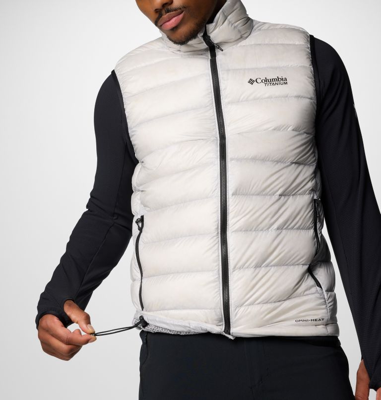 Chaleco de plumón Arctic Crest para hombre, Color: Nimbus Grey, image 8