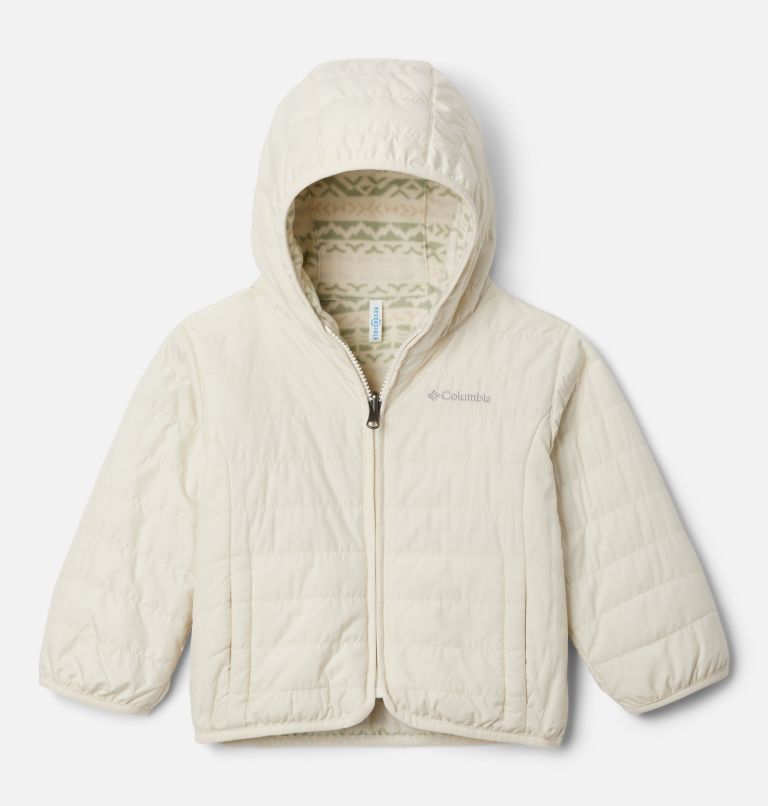 Toddler Double Trouble II Jacket, Color: Chalk, Ancient Fossil Madras, image 1