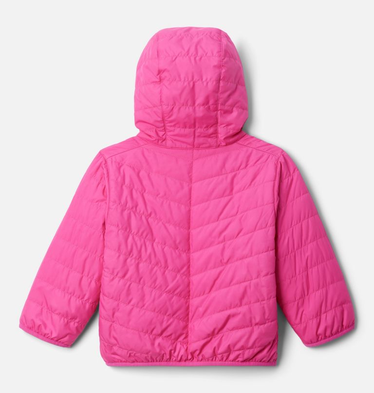 Toddler Double Trouble II Jacket, Color: Pink Ice, Satin Pink Sleet, image 2