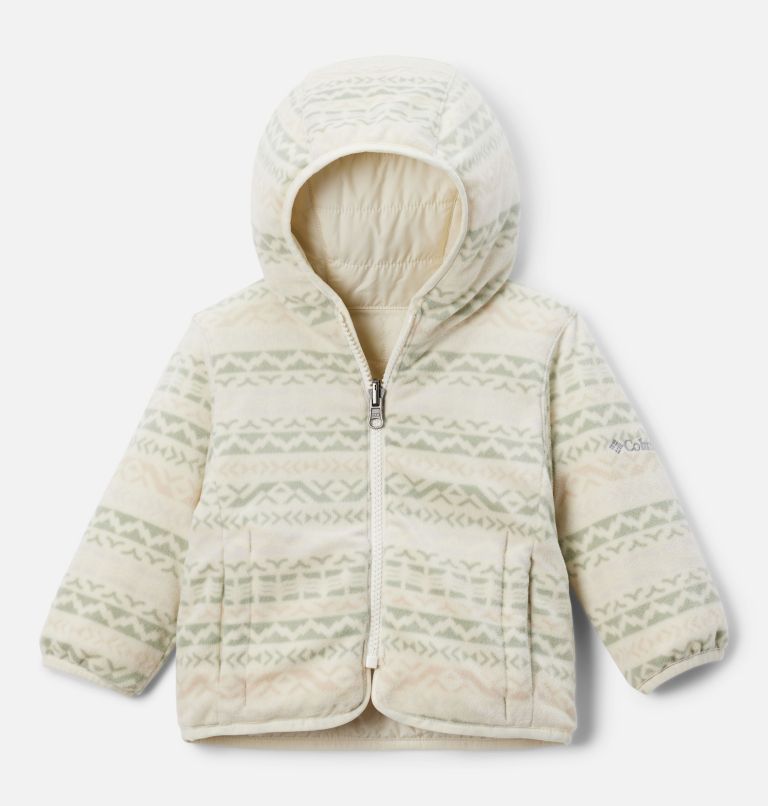 Infant Double Trouble II Jacket, Color: Chalk, Ancient Fossil Madras, image 3