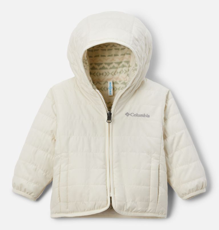 Infant Double Trouble II Jacket, Color: Chalk, Ancient Fossil Madras, image 1