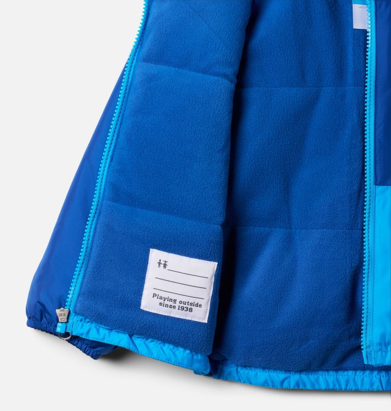 Toddler Kitterwibbit III Jacket, Color: Mountain Blue, Compass Blue, image 4