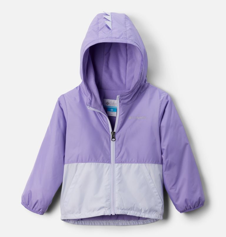 Toddler Kitterwibbit III Jacket, Color: Paisley Purple, Snowdrift, image 1