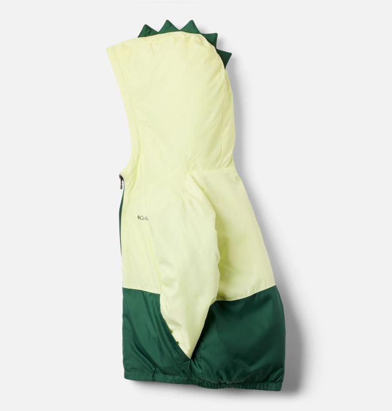 Toddler Kitterwibbit III Jacket, Color: Citron Haze, Rain Forest, image 3