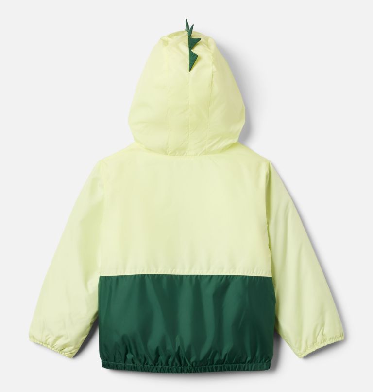 Toddler Kitterwibbit III Jacket, Color: Citron Haze, Rain Forest, image 2