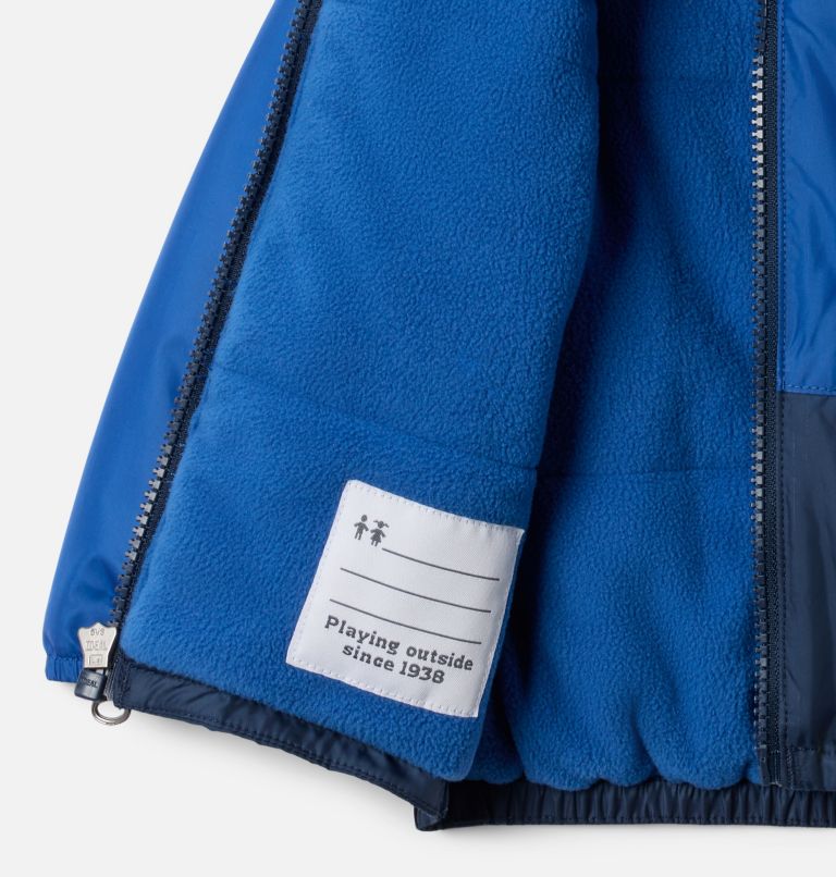 Infant Kitterwibbit III Jacket, Color: Mountain Blue, Collegiate Navy, image 4