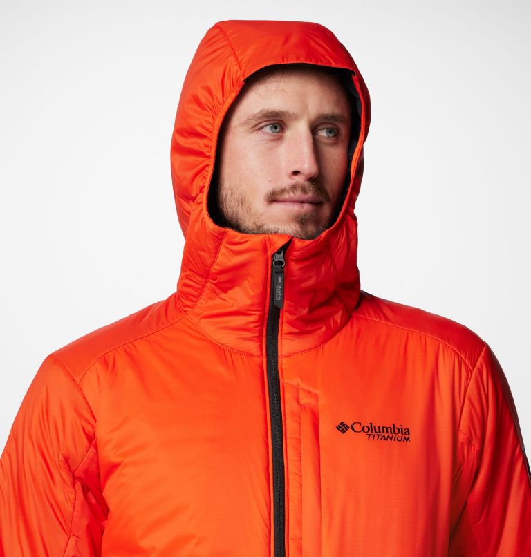 Men's Silver Leaf Stretch Insulated II Jacket, Color: Spicy, image 5