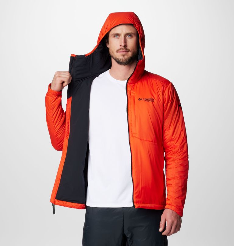 Men's Silver Leaf Stretch Insulated II Jacket, Color: Spicy, image 6