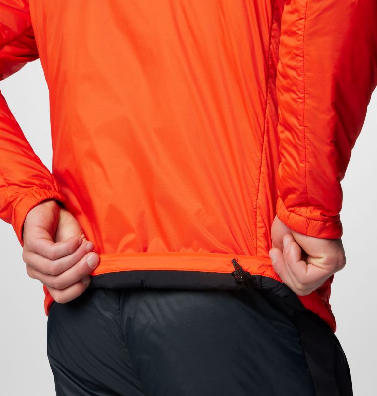 Men's Silver Leaf Stretch Insulated II Jacket, Color: Spicy, image 8