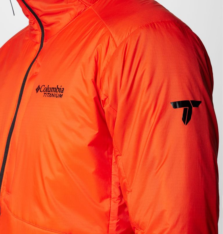 Men's Silver Leaf Stretch Insulated II Jacket, Color: Spicy, image 9