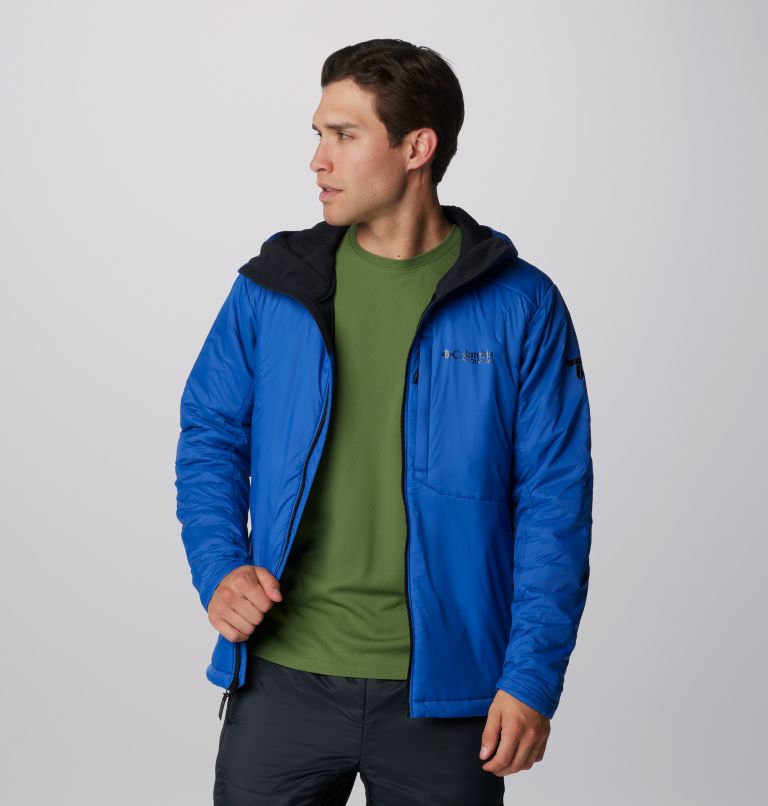 Men's Silver Leaf II Stretch Insulated Jacket, Color: Mountain Blue, image 6