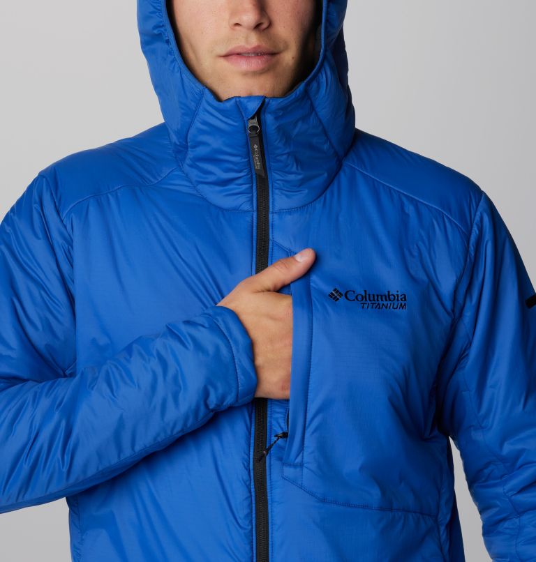 Men's Silver Leaf II Stretch Insulated Jacket, Color: Mountain Blue, image 8