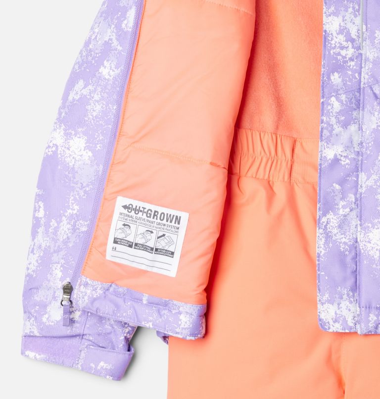 Toddlers' Buga II Waterproof Snow Set | 597 | M, Color: Paisley Purple Timberwild, Hot Coral, image 3