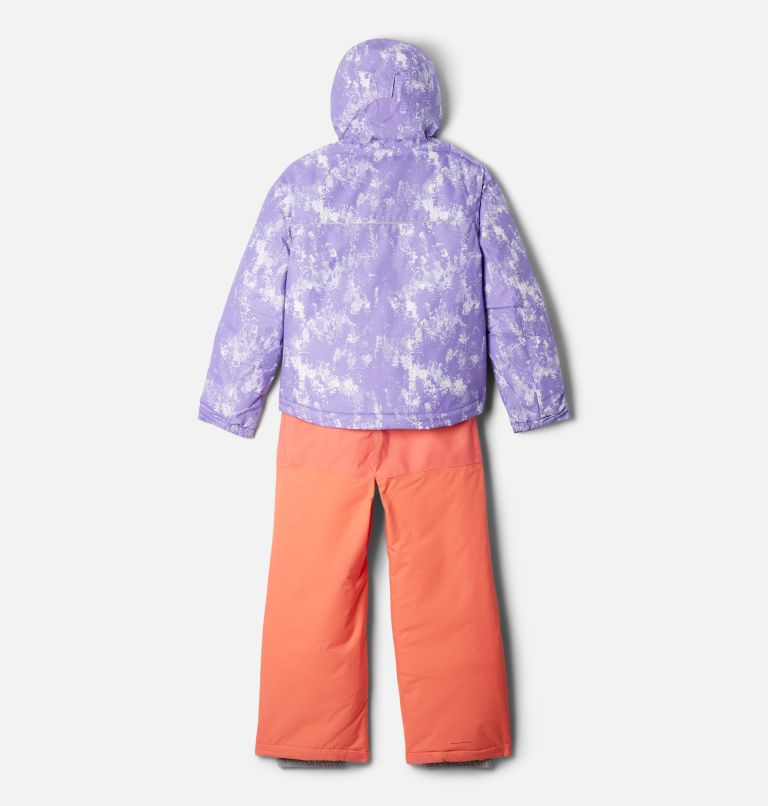 Toddlers' Buga II Waterproof Snow Set | 597 | M, Color: Paisley Purple Timberwild, Hot Coral, image 2