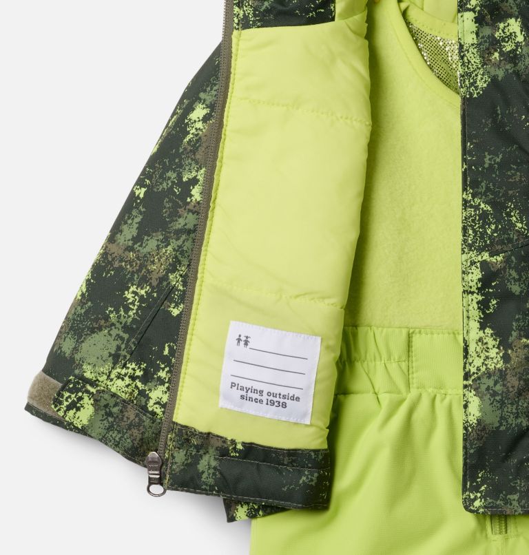 Infant Buga II Waterproof Snow Set, Color: Stone Green Timberwild, image 3