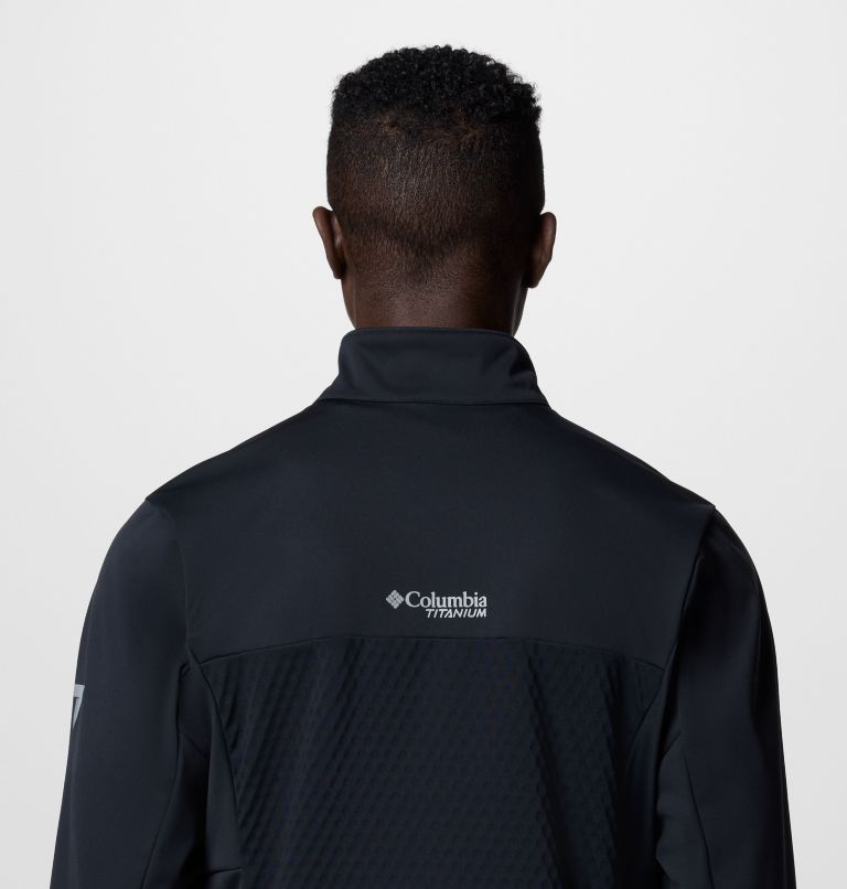 Men's Hidden River II Softshell Jacket, Color: Black, image 6