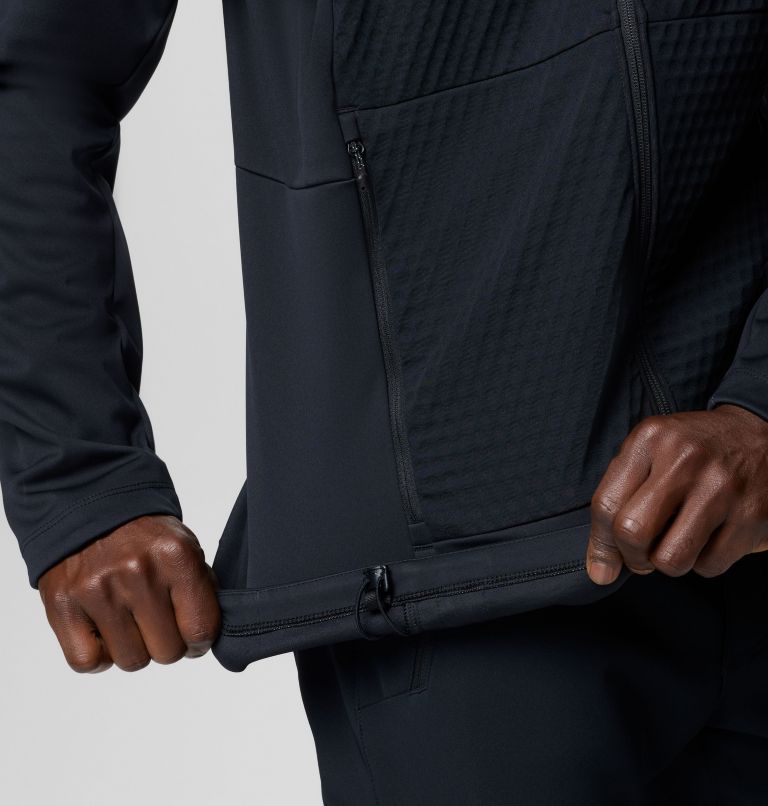 Men's Hidden River II Softshell Jacket, Color: Black, image 8