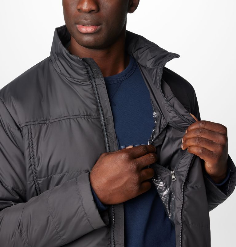 Men’s Horizons Pine II 3-in-1 Waterproof Jacket, Color: Stone Green, image 9