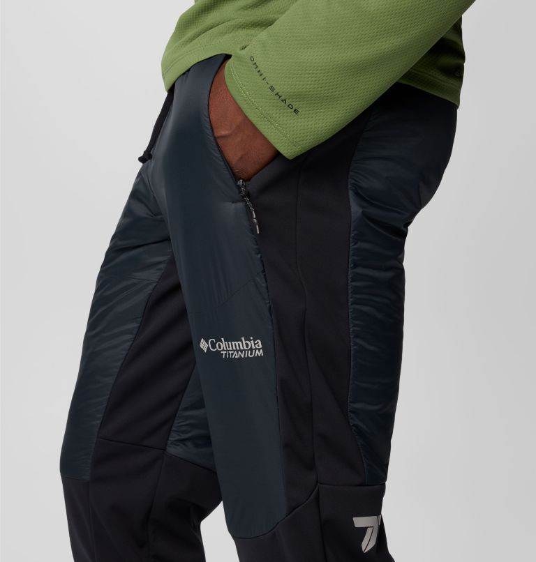 Men's Silver Leaf Hybrid Pant, Color: Black, image 4