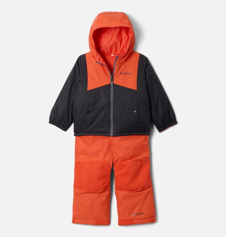 Toddler Double Flake II Set, Color: Shark, Zing, image 1