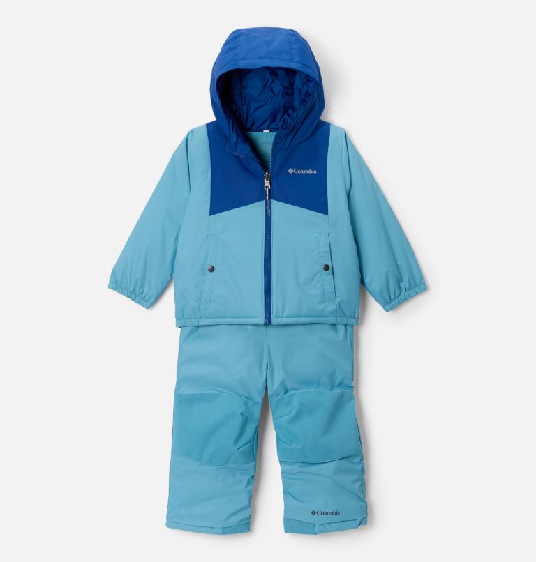 Toddler Double Flake II Set, Color: Vintage Blue, Mountain Blue, image 1
