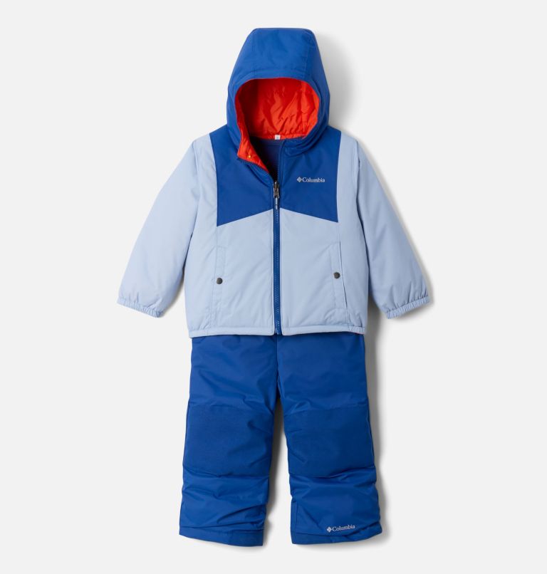 Columbia Double Flake II Set Toddler Whisper Mountain Blue Spicy 4T